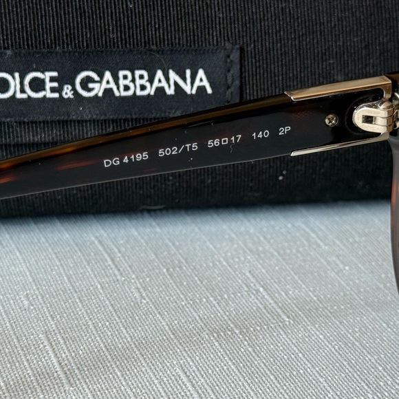 Dolce & Gabbana Tortoise Brown Sunglasses Made in Italy- Polarized - Picture 9 of 16